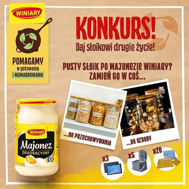 Konkurs fotograficzny Winiary drugie życie słoika e Konkursy info